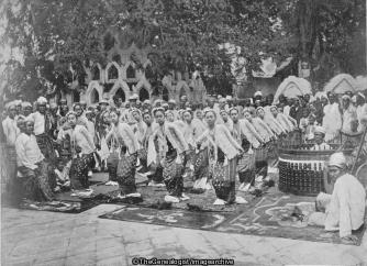 Yein Peve in Burma (Burma, C1890, Dancing, George V, Pagoda, Prince Albert Victor, Rangoon, Shwedagon, Yein Peve)